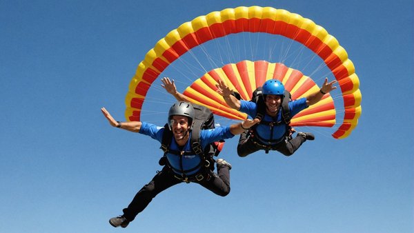 Saut en parachute montpellier: vivez l'aventure en tandem à 6fly
